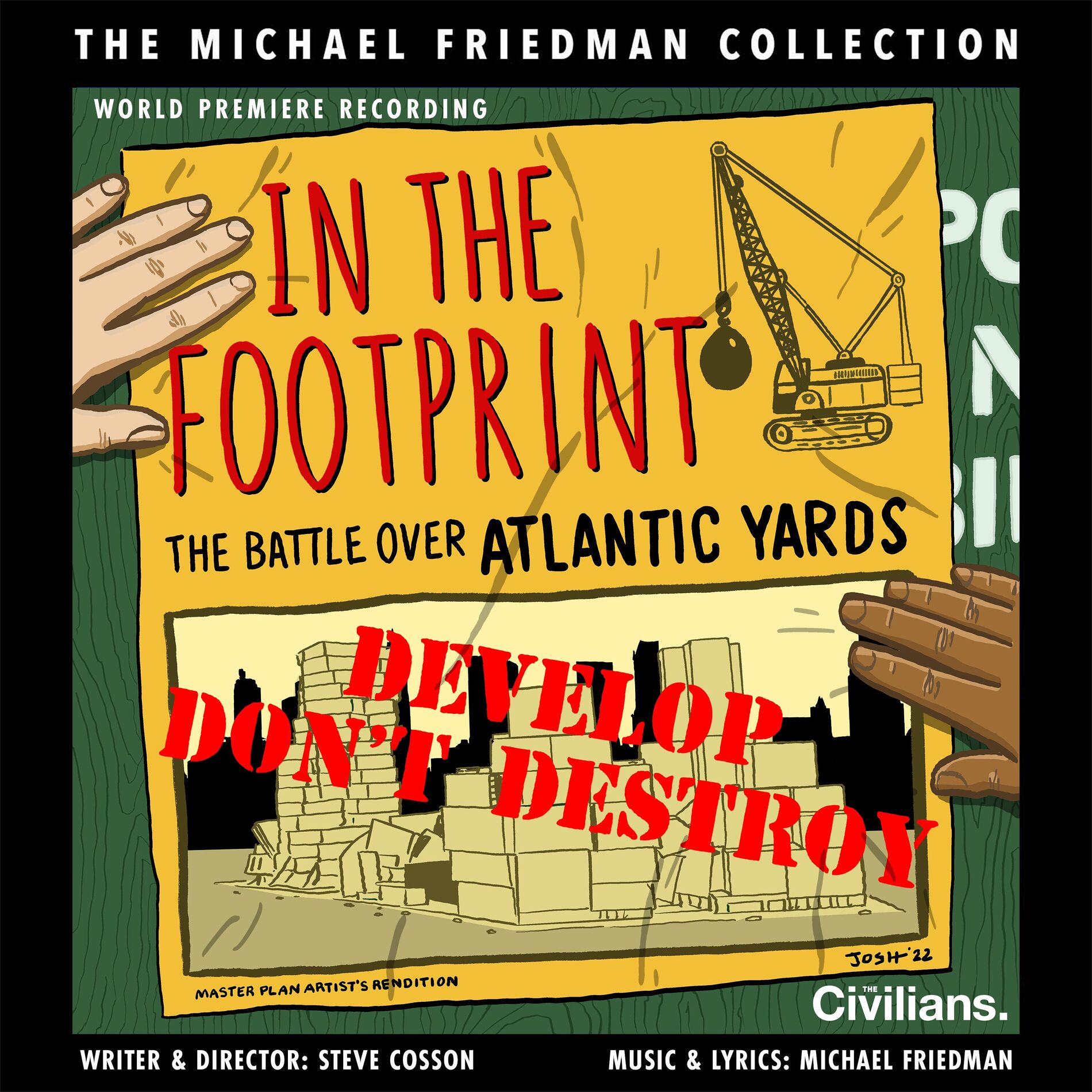 Album cover of In the Footprint (The Michael Friedman Collection) (World Premiere Recording)
