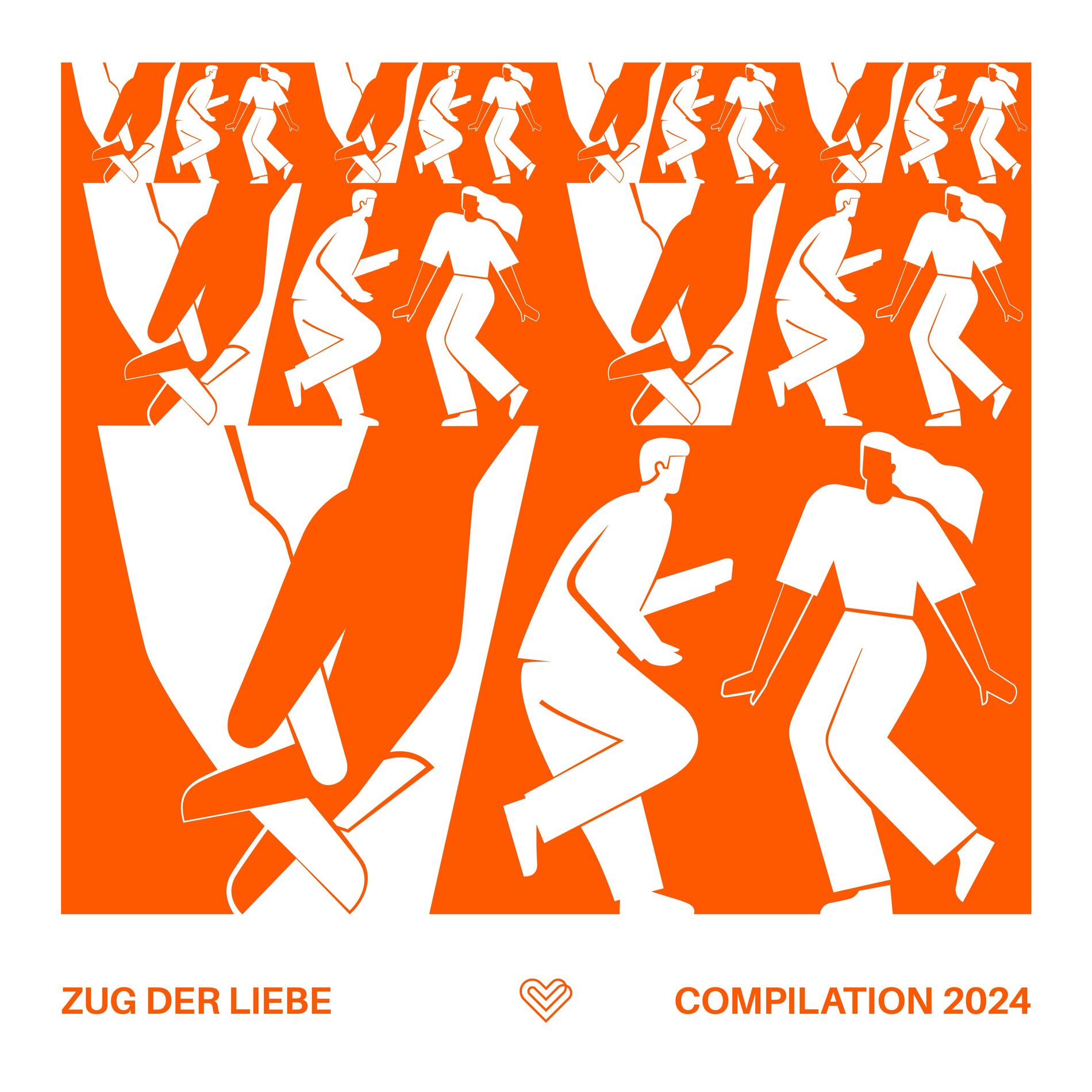 Album cover of Zug Der Liebe 2024 Compilation