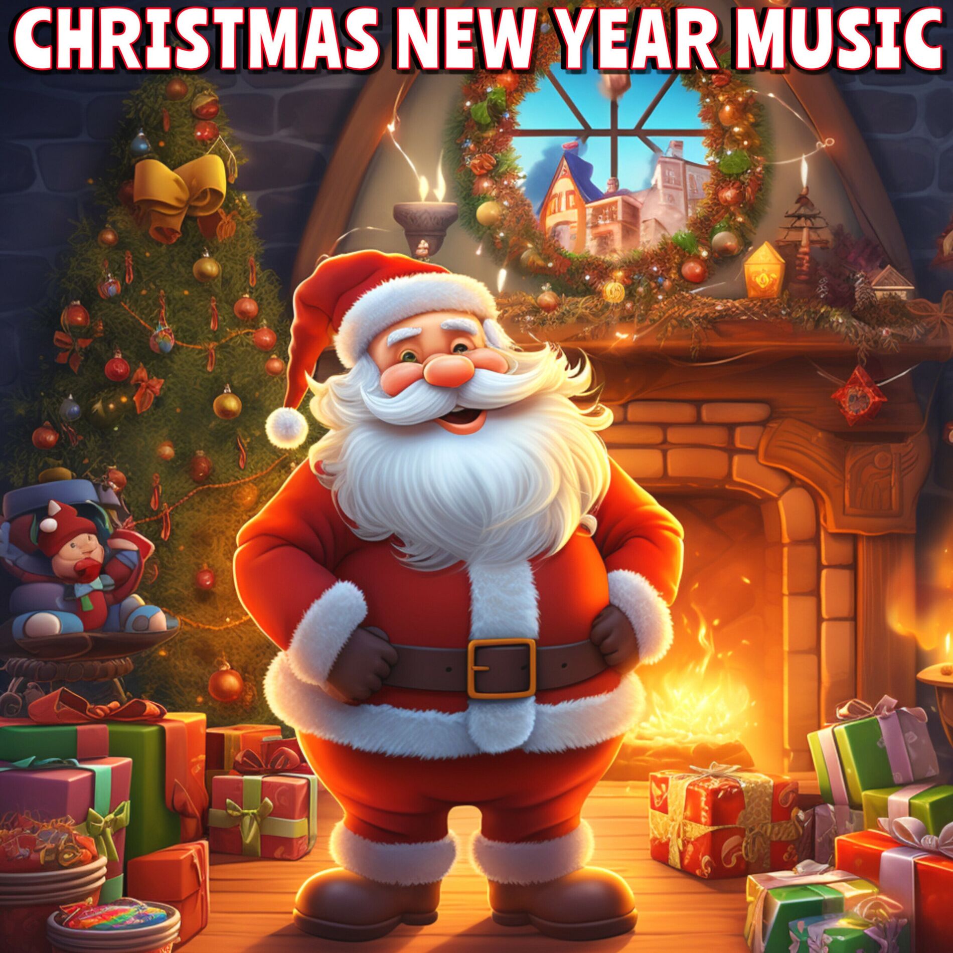 Album cover of Christmas New Year Music