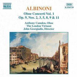 Cover of Albinoni: Oboe Concertos, Vol. 1