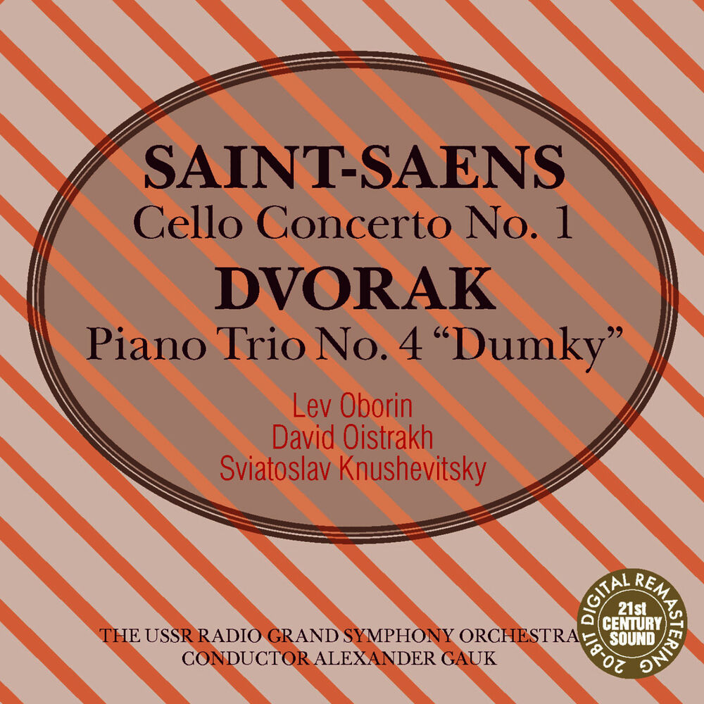 Picture of Saint-Saens: Cello Concerto No. 1 & Dvorak: Piano Trio No. 4 "Dumky"