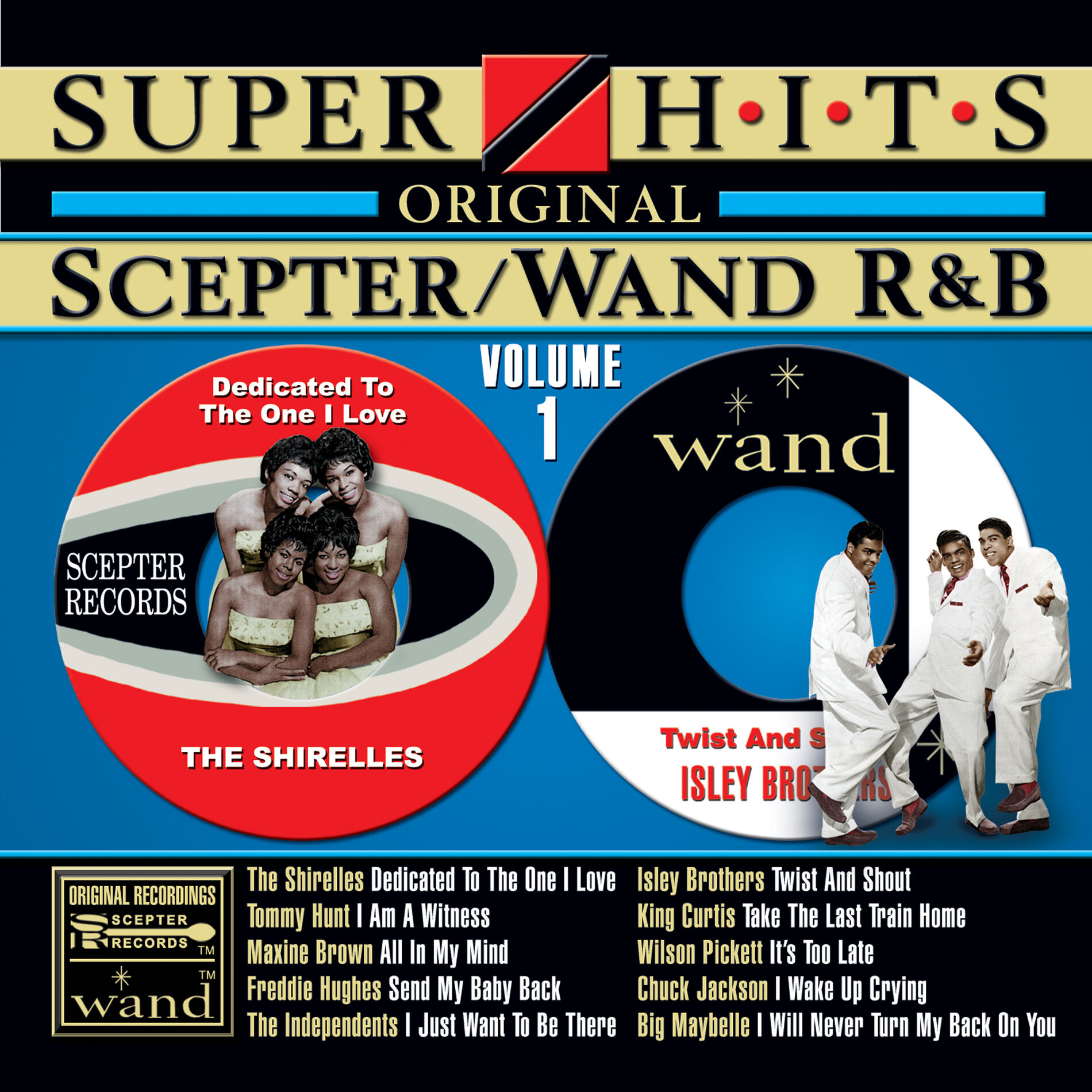 Album cover of R & B Super Hits - Volume 1