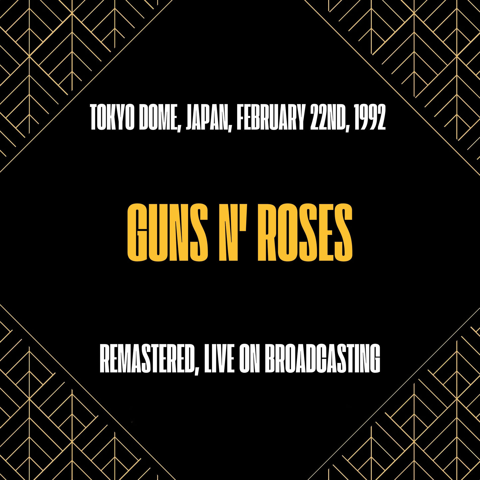 Guns N' Roses - Tokyo Dome, Japan, February 22nd, 1992 (Live