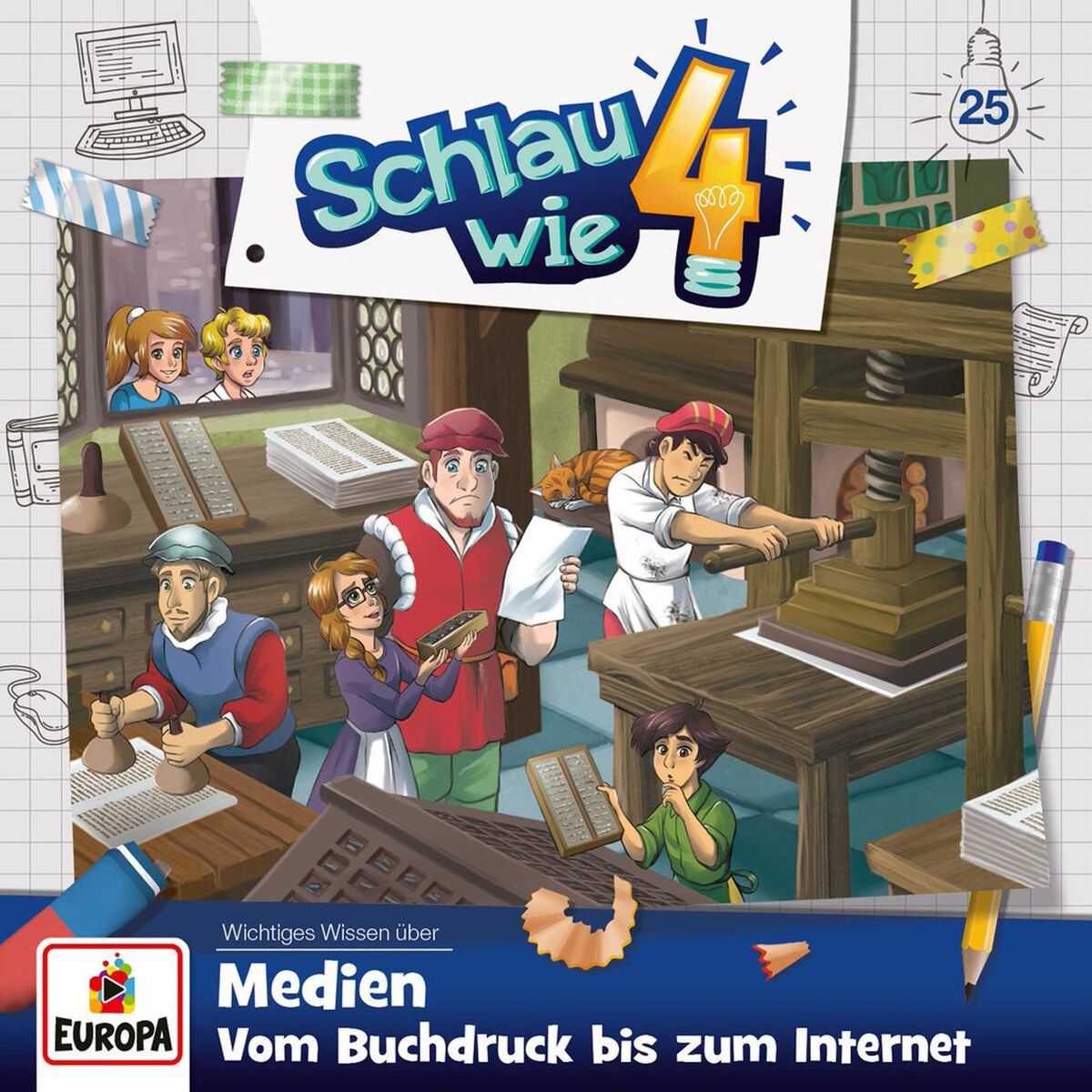 Album cover of 25 - Medien. Vom Buchdruck bis zum Internet