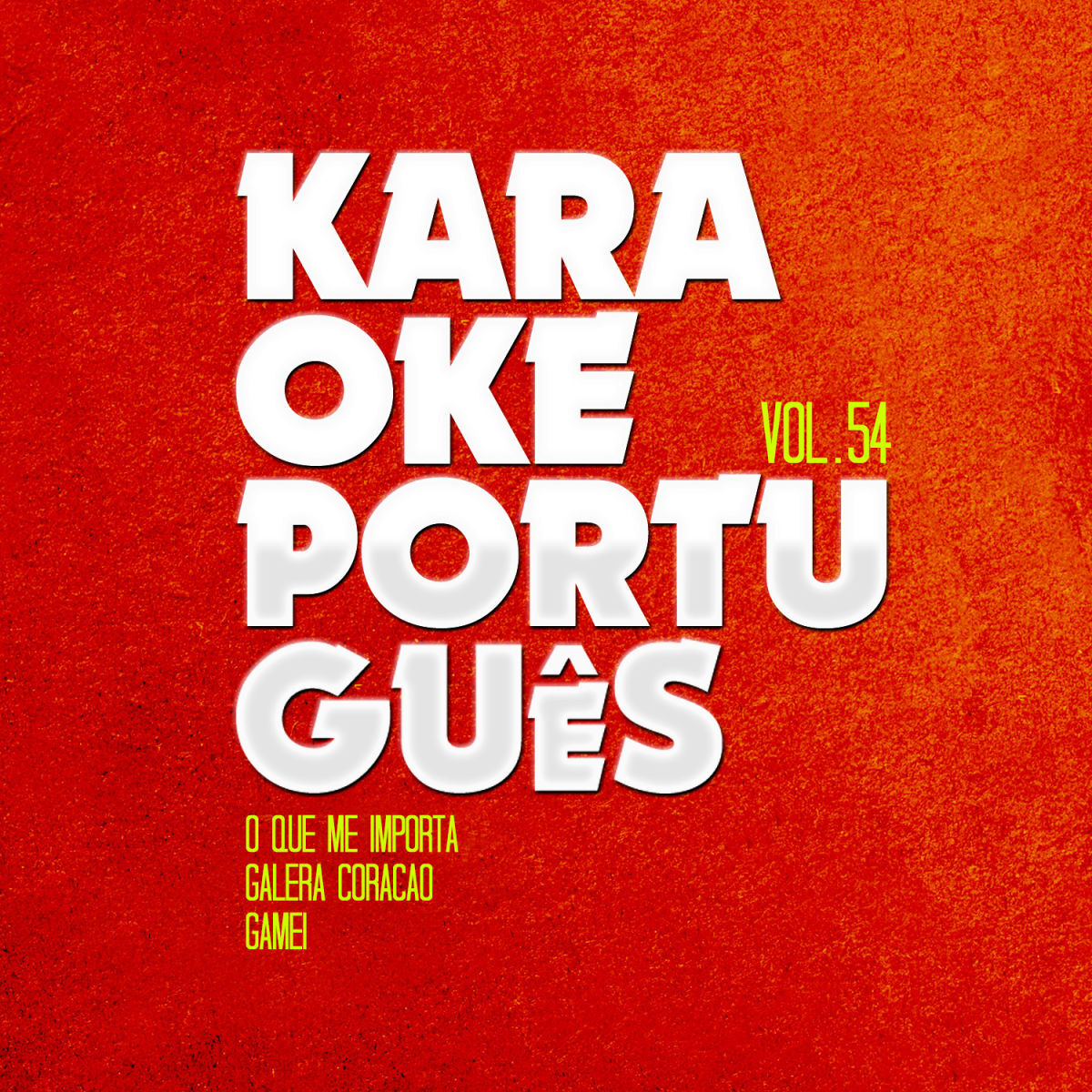Album cover of Karaoke - Português, Vol. 54