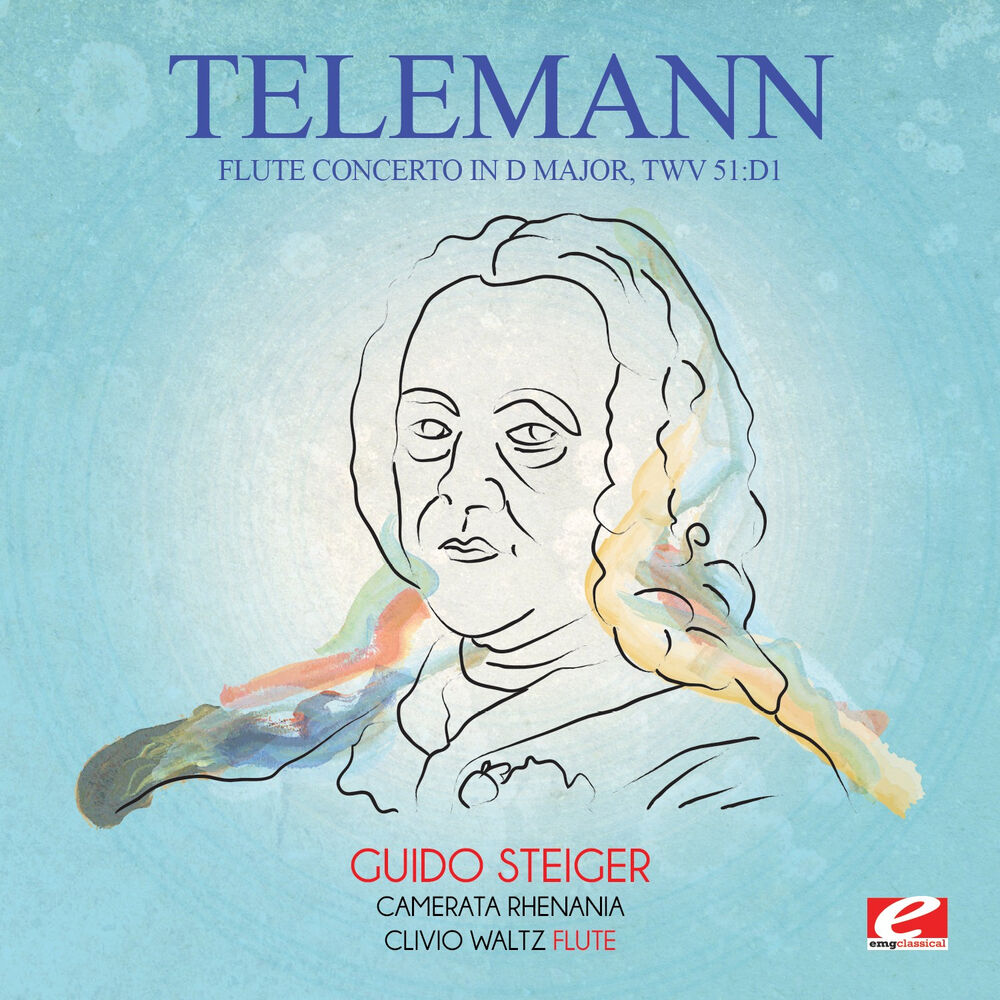 Picture of Telemann: Flute Concerto in D Major, TWV 51:D1 (Digitally Remastered)