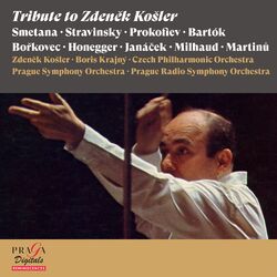 Cover of Tribute to Zdeněk Košler [Smetana, Stravinsky, Prokofiev, Bartók…]