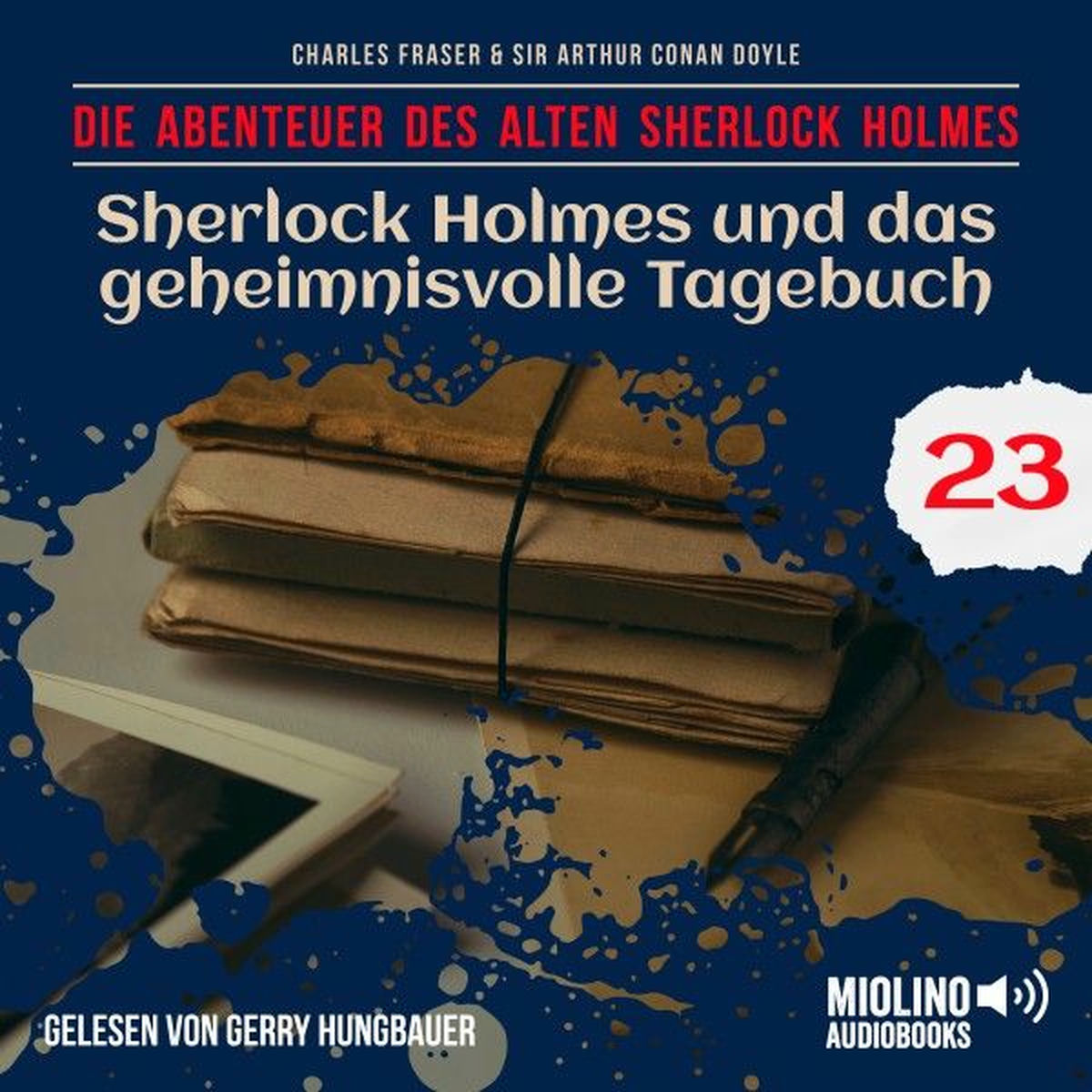 Album cover of Sherlock Holmes und das geheimnisvolle Tagebuch (Die Abenteuer des alten Sherlock Holmes, Folge 23)