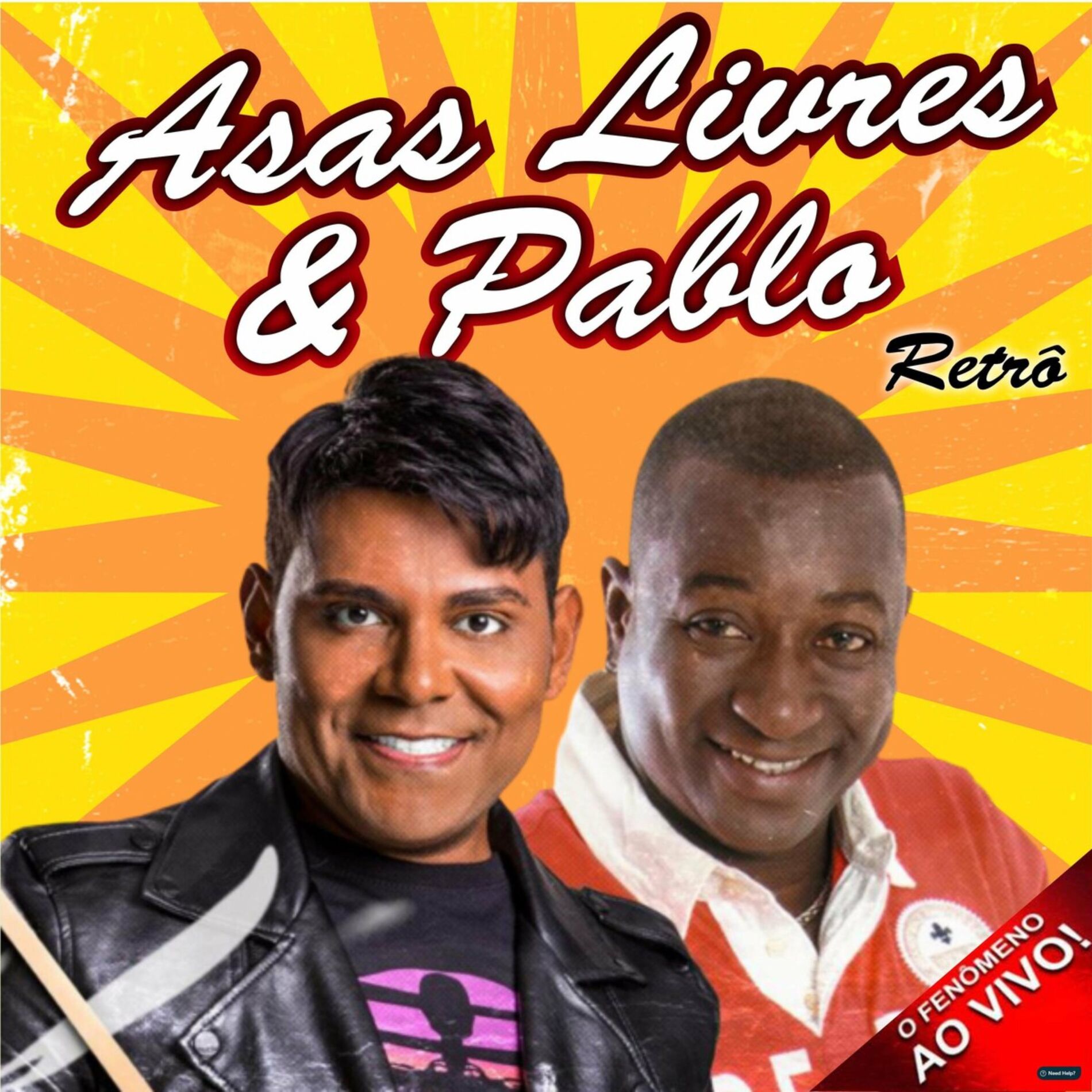 Album cover of Asas Livres & Pablo: Retrô O FENÔMENO AO VIVO!