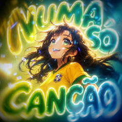 Cover of NUMA SÓ CANÇÃO by undefined