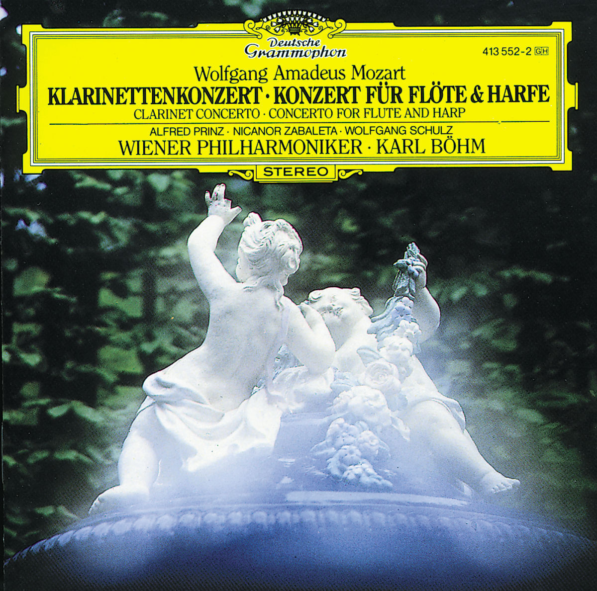 Album cover of Clarinet Concerto in A Major, K. 622 : II. Adagio