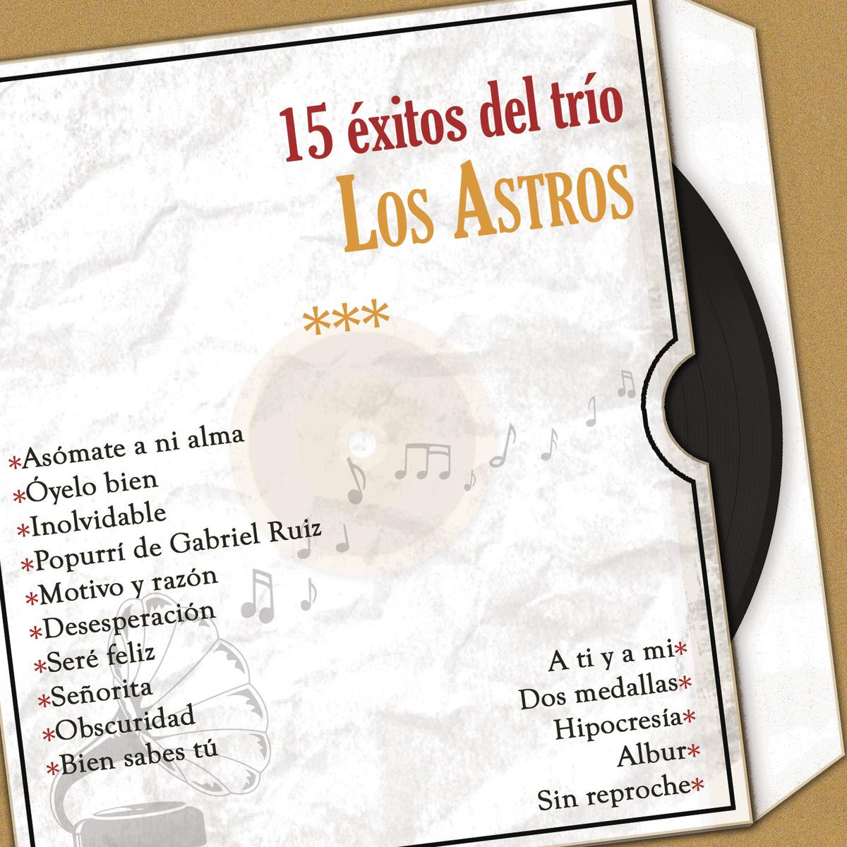 Album cover of 15 Éxitos del Trío los Astros