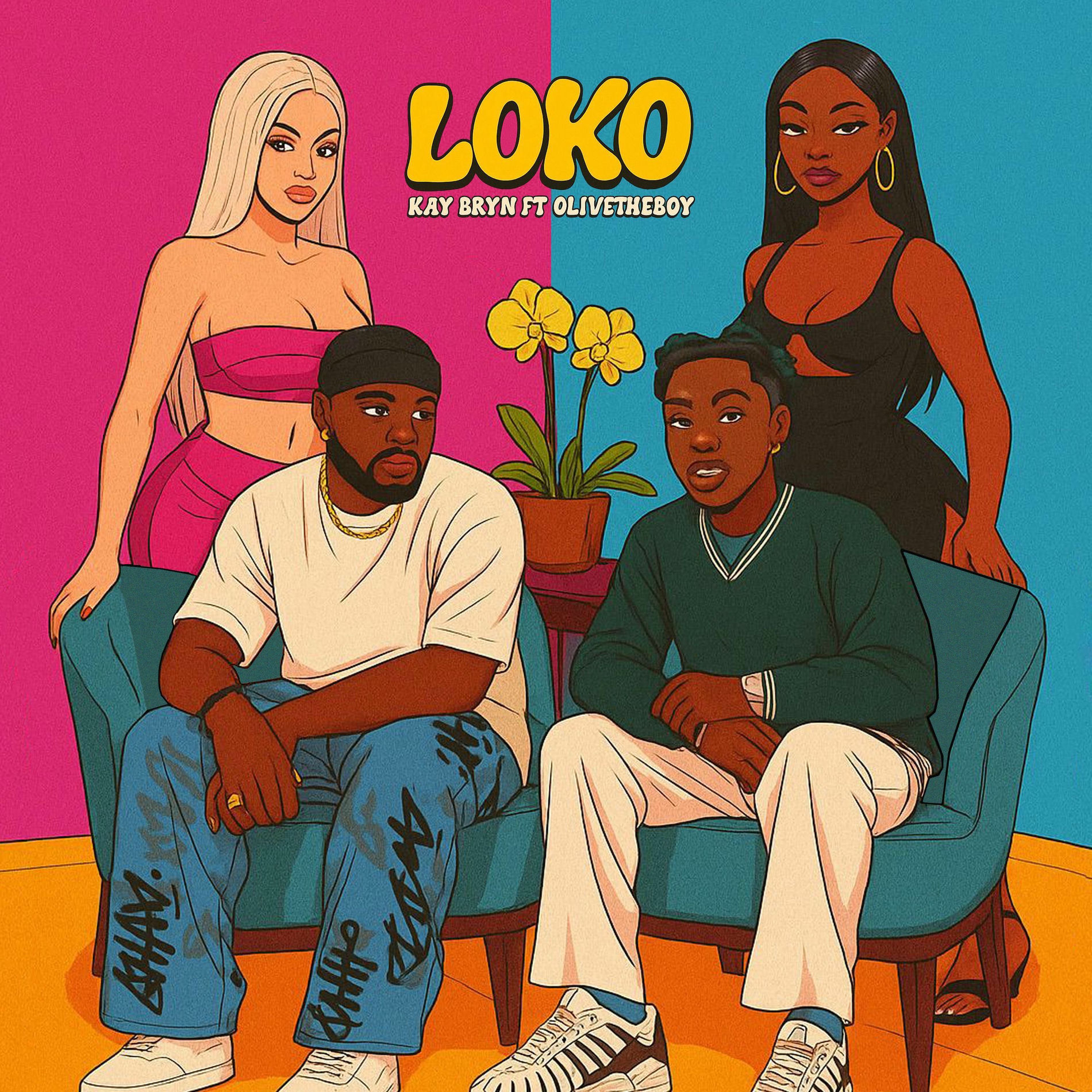 Album cover of Kay Bryn - LOKO (feat. Olivetheboy)