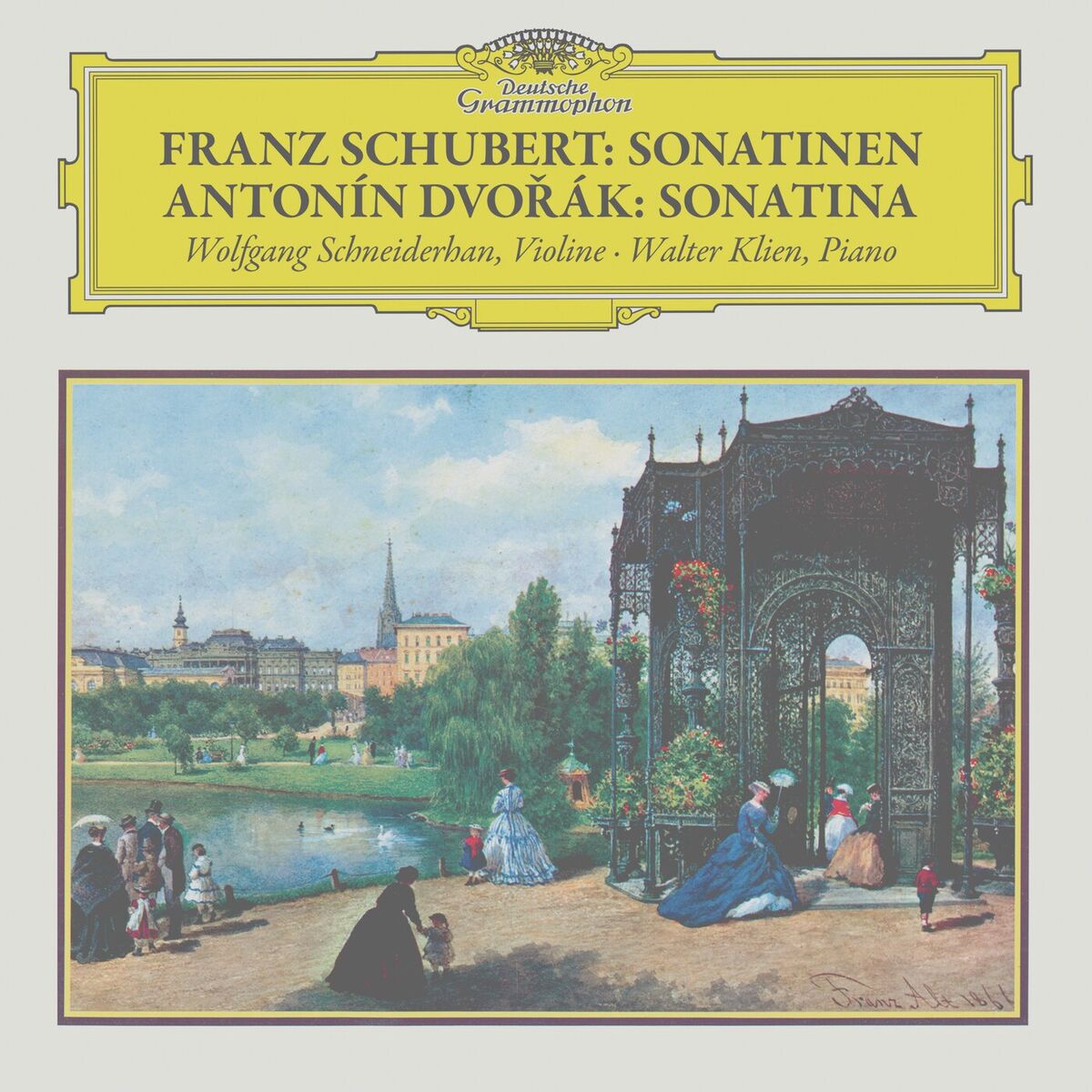 Album cover of Schubert: Violin Sonatas D. 384 & D. 385, D. 408 / Dvořák: Violin Sonatina in G Major, Op. 100, B. 120