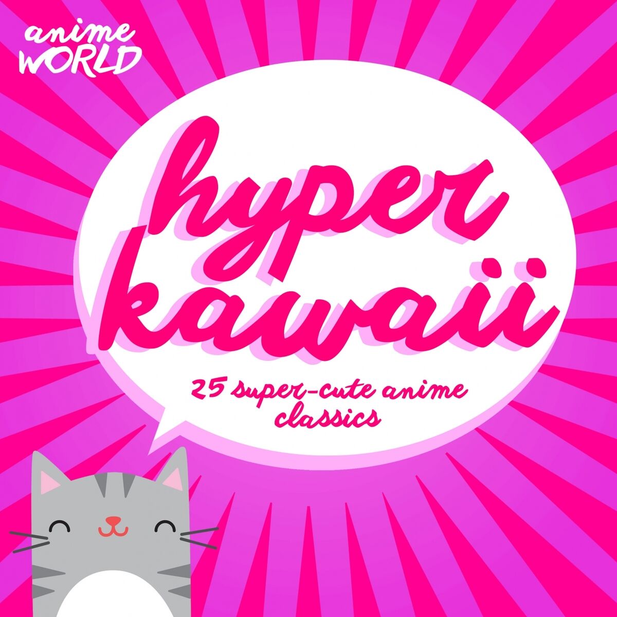 Album cover of Hyper Kawaii (25 Super-Cute Anime Classics)
