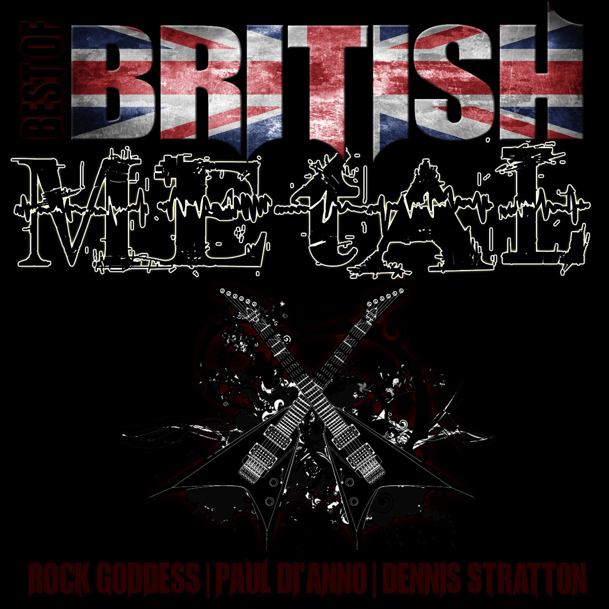 Album cover of The Best Of British Metal