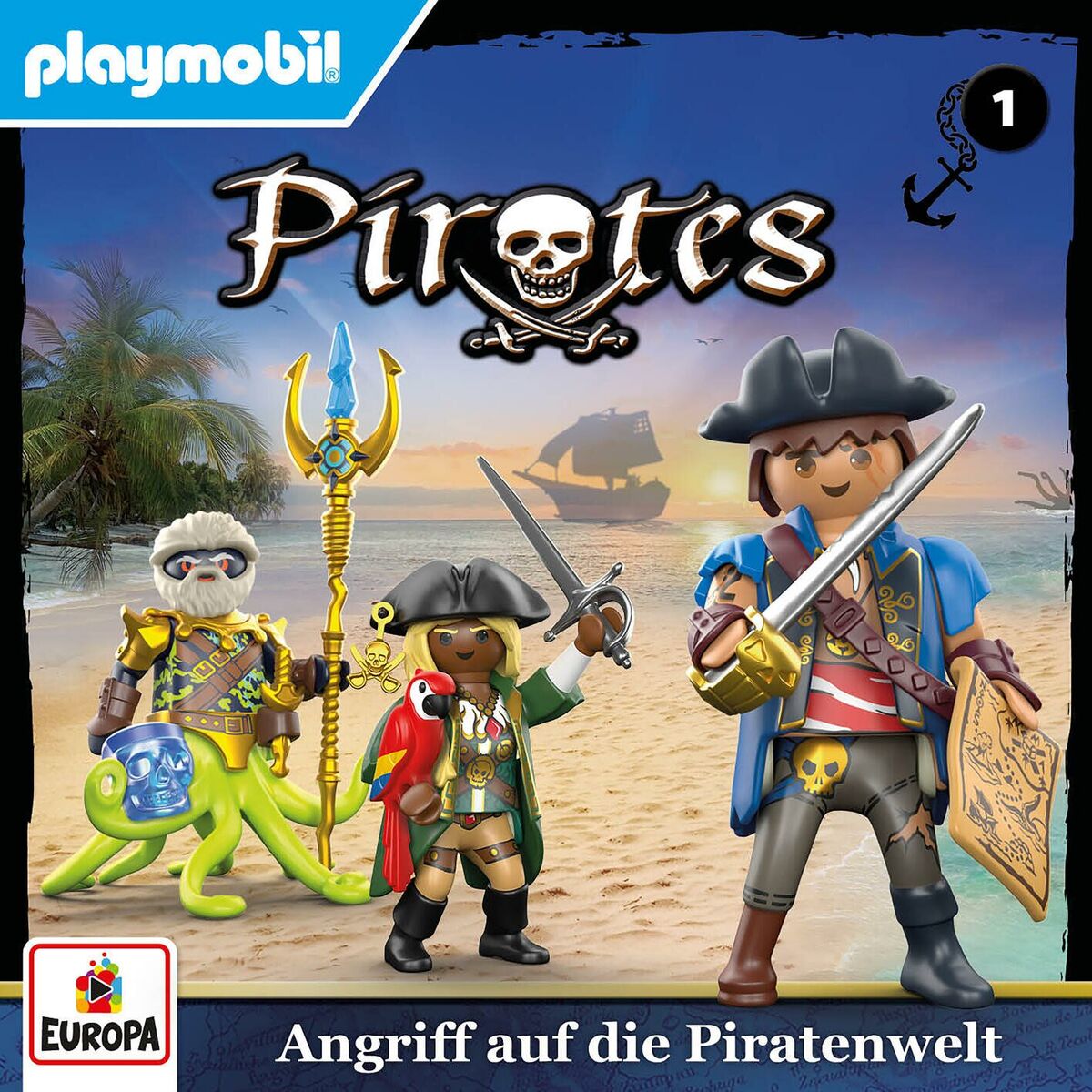 Album cover of PIRATES - Folge 1: Angriff auf die Piratenwelt Die Jagd nach den Seemonstern
