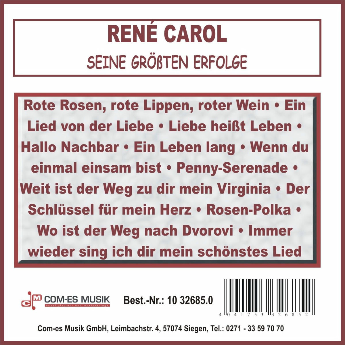 Album cover of Seine größten Erfolge