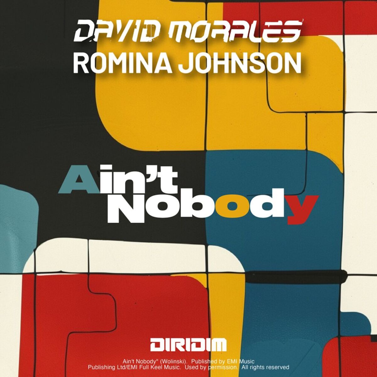 Album cover of AIN'T NOBODY