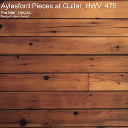 Cover of Aylesford Pieces at Guitar, HWV. 475