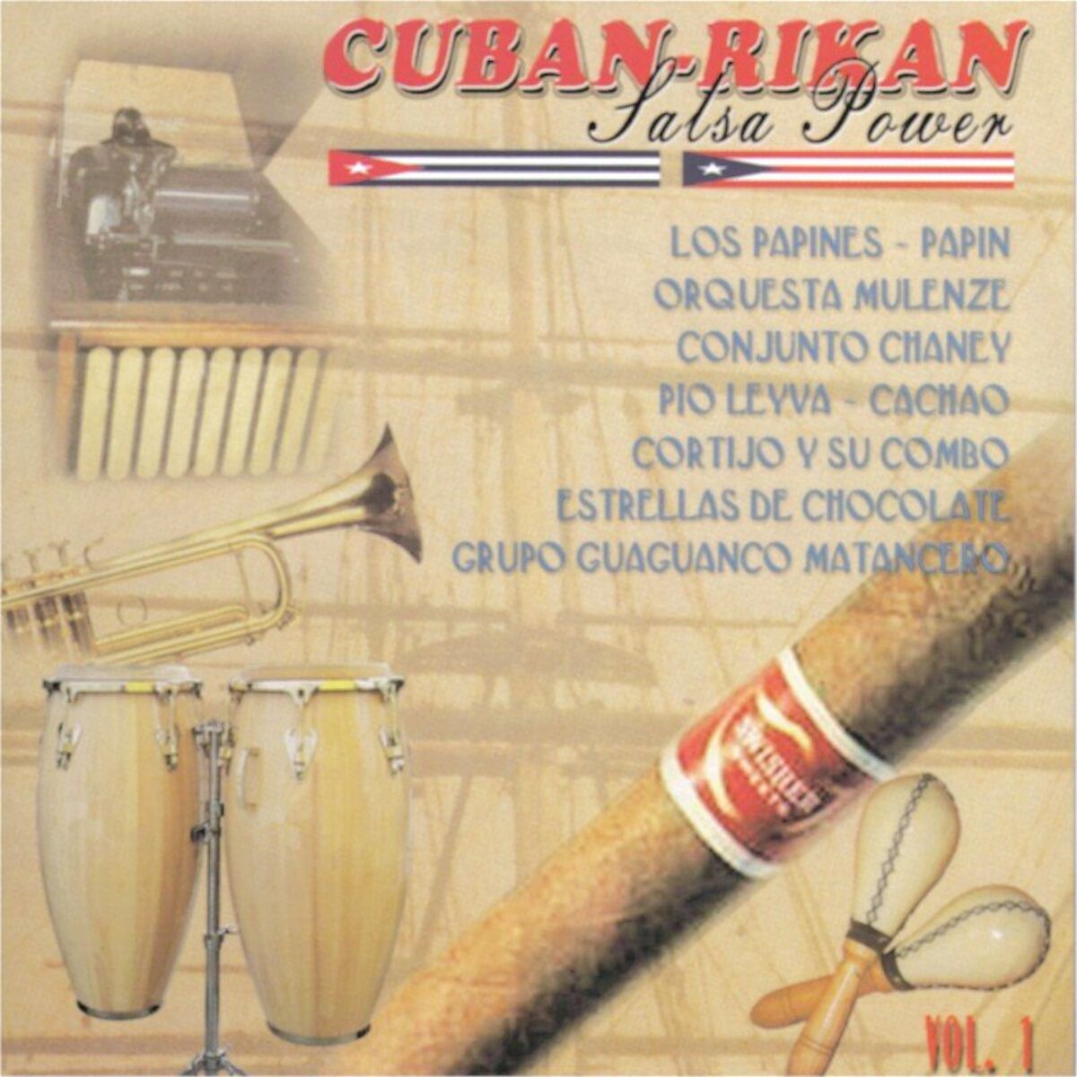 Album cover of Cuban - Rikan Salsa Power, Vol.1