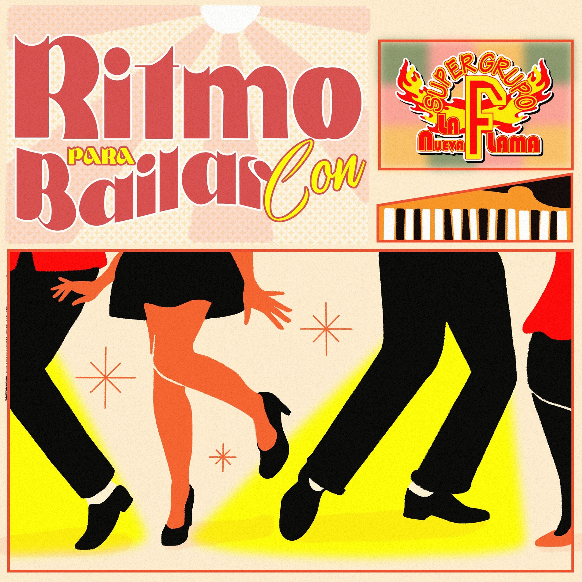 Album cover of Ritmo para Bailar Con Super Grupo F la Nueva Flama