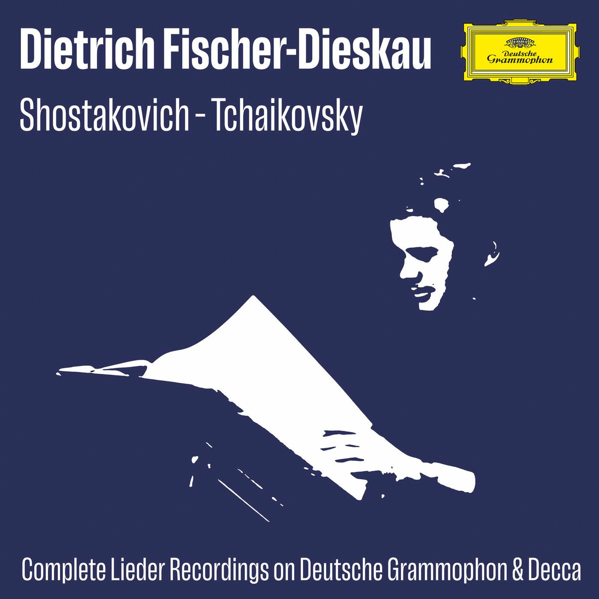 Album cover of Fischer-Dieskau Lieder A-Z: Shostakovich – Tchaikovsky (Complete Lieder Recordings on DG & Decca)