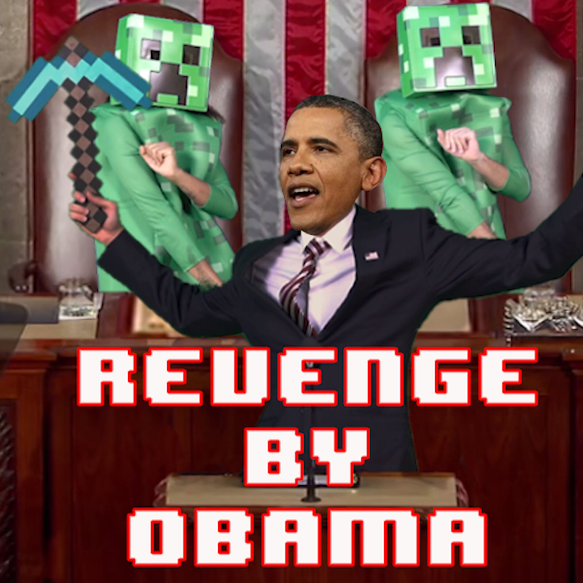 Album cover of Revenge by Obama (Creeper, Aw Man)