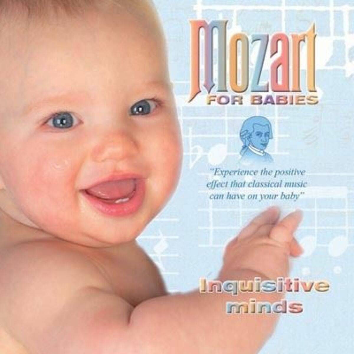 Album cover of Mozart For Babies Inquisitive Minds