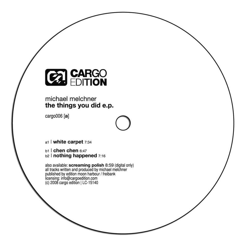 Picture of The Things You Did EP