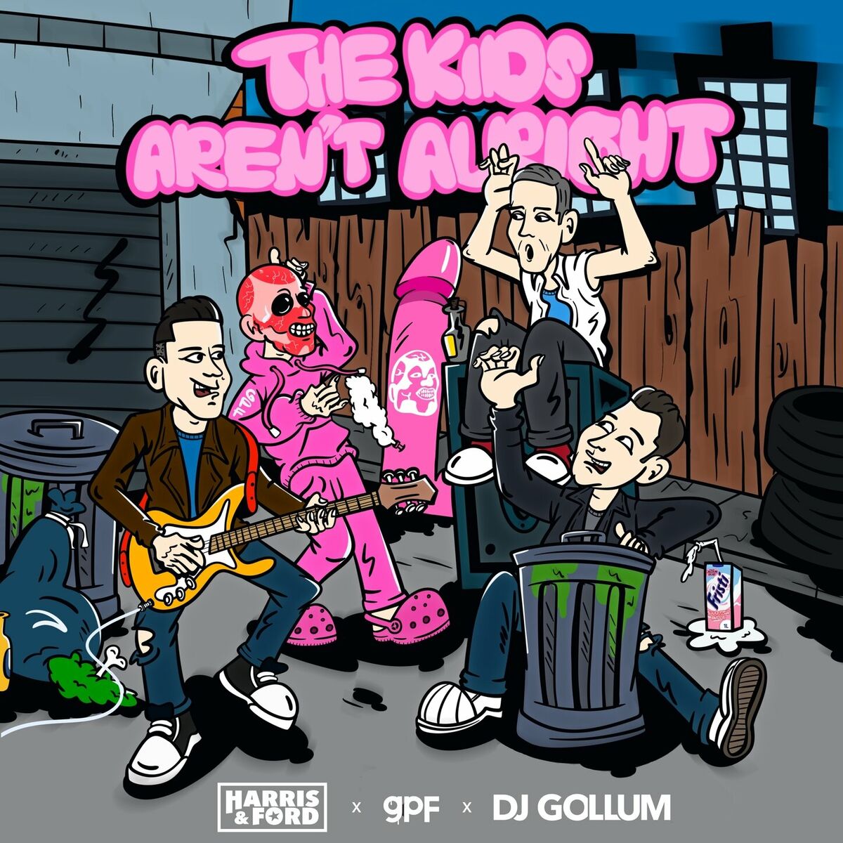 Album cover of The Kids Aren't Alright