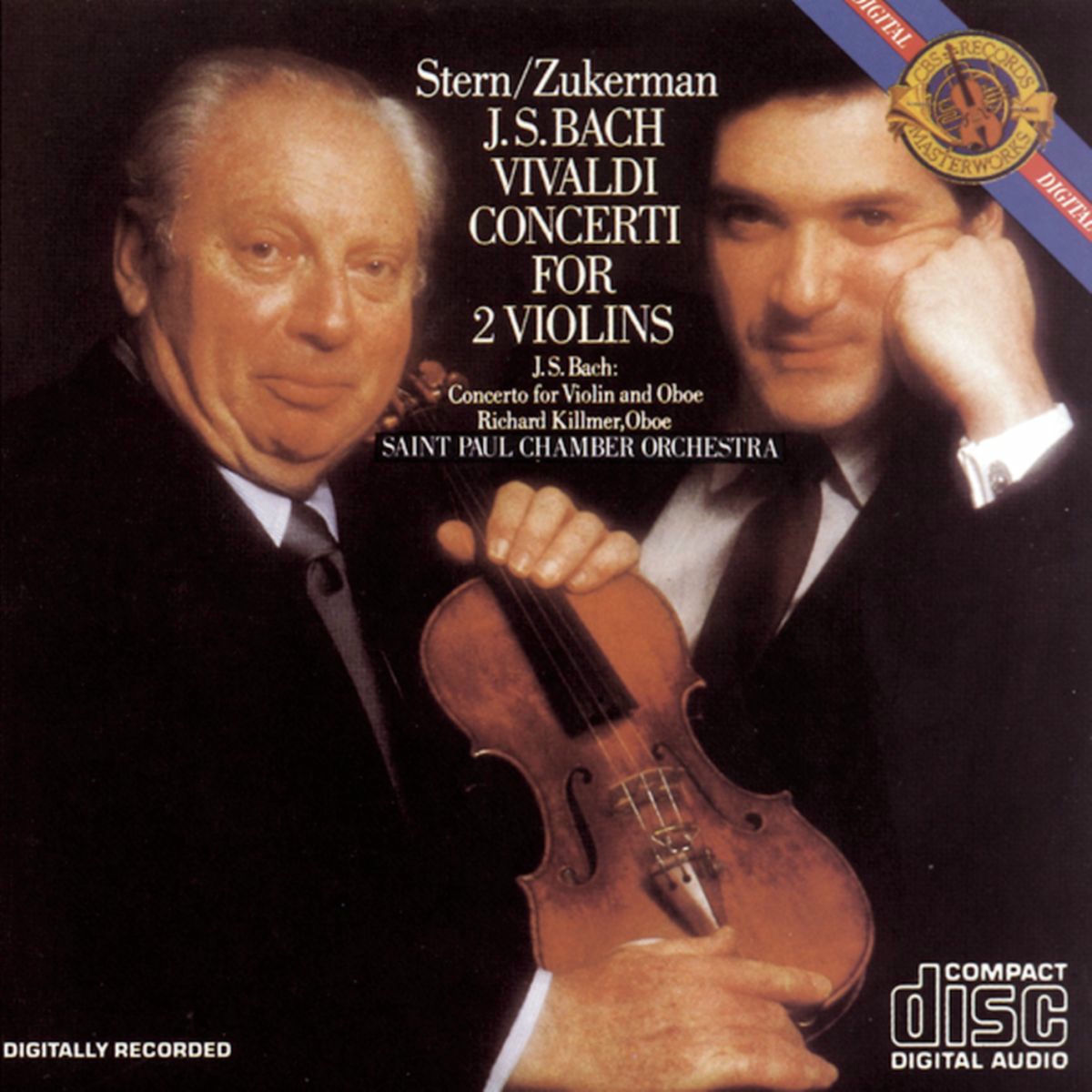 Album cover of Concerto for 2 Violins in D Minor, BWV 1043: I. Vivace