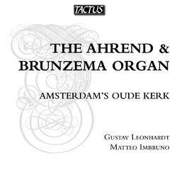 Cover of The Ahrend and Brunzema Organ