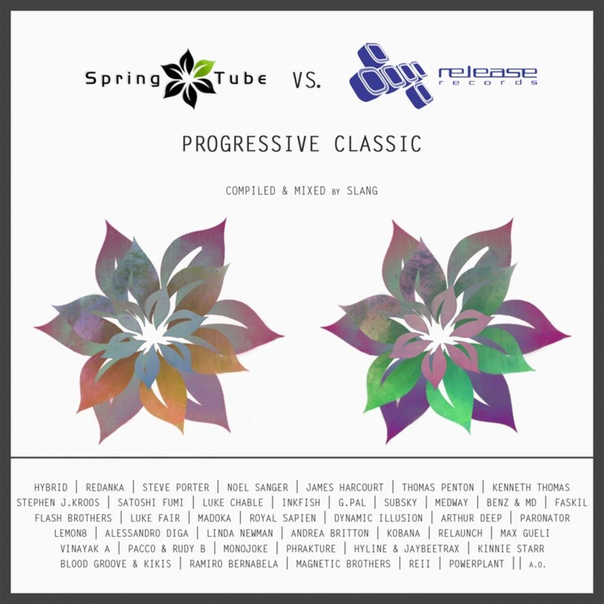 Album cover of Spring Tube vs. Release Records Progressive Classic