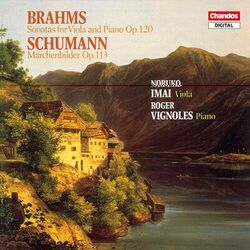 Cover of Brahms & Schumann: Works for Viola and Piano