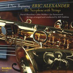 Cover of A New Beginning - Alto Saxophone with Strings