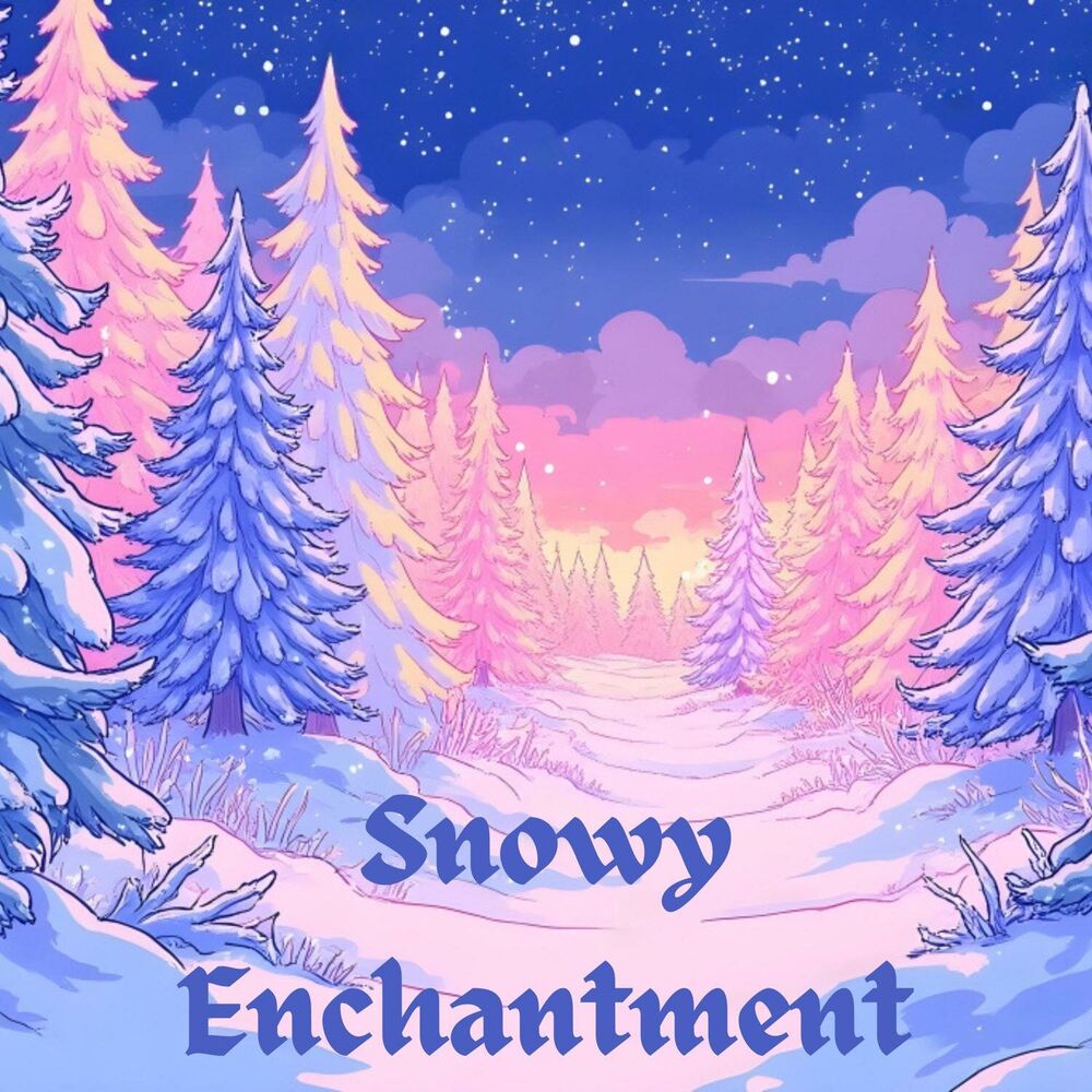 Picture of Snowy Enchantment: Peaceful Celtic Music in a Frozen Forest, Magical Winter Journey