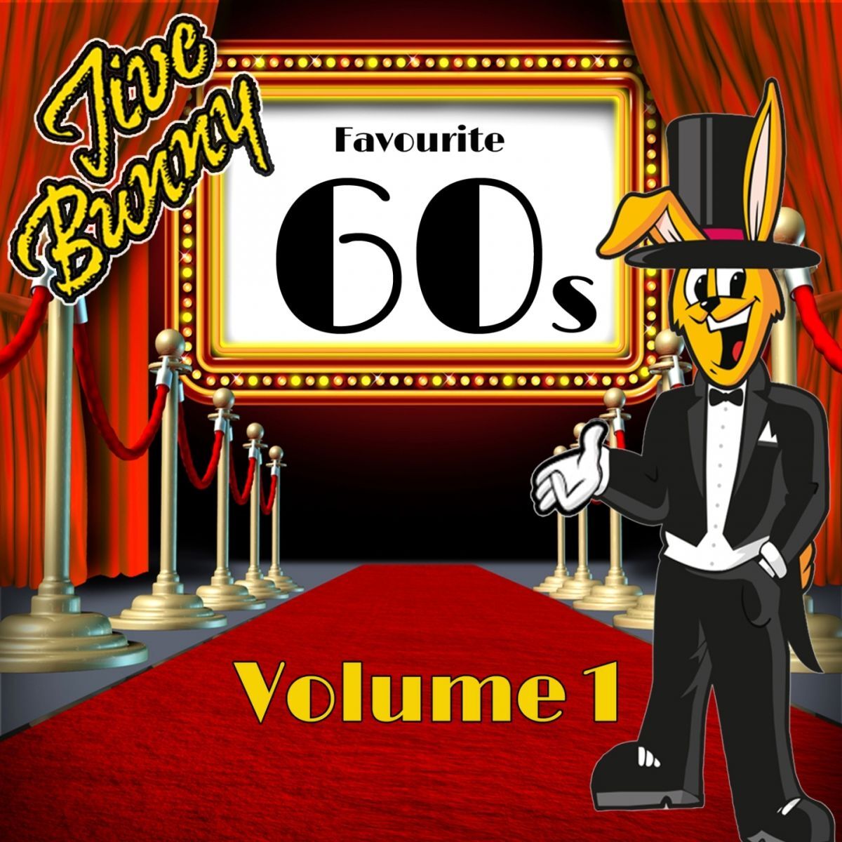 Album cover of Jive Bunny's Favourite 60's Album, Vol. 1