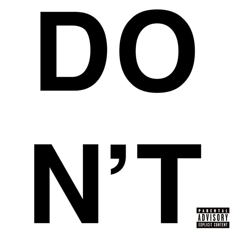 Picture of DON'T