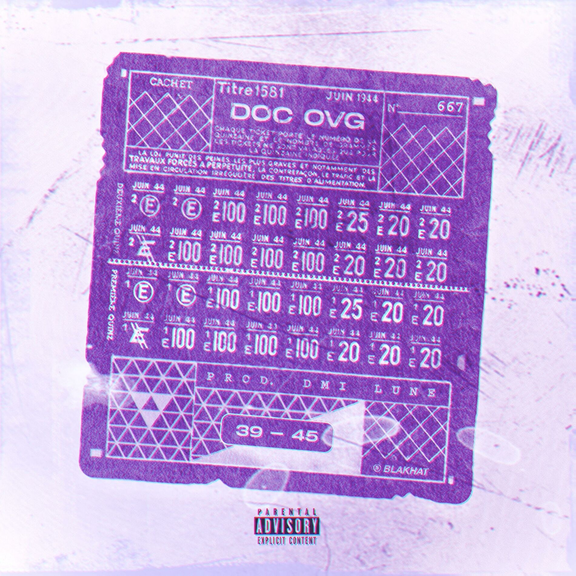 Album cover of 39 45 (Chopped & $crewed)