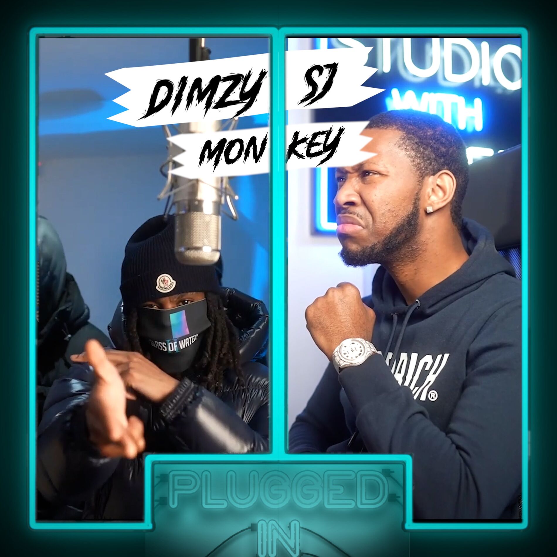 Album cover of Dimzy x Monkey x Sj X Fumez the Engineer - Plugged in, Pt. 1