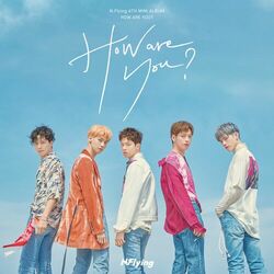 Cover of N.Flying 4TH MINI ALBUM [HOW ARE YOU?]