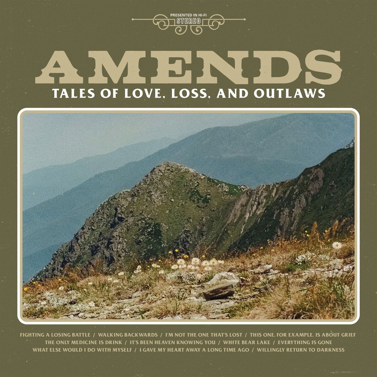Album cover of Tales of Love, Loss, and Outlaws