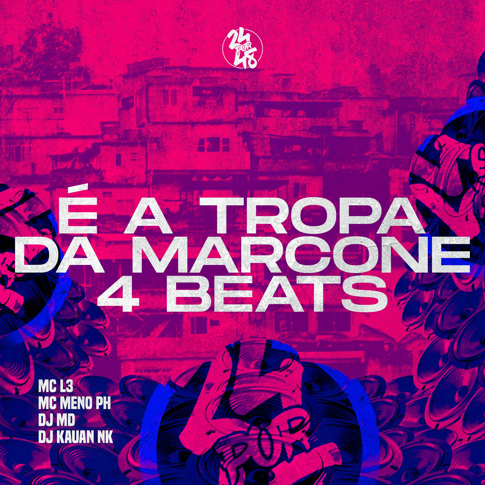 Album cover of É a Tropa da Marcone 4 Beats
