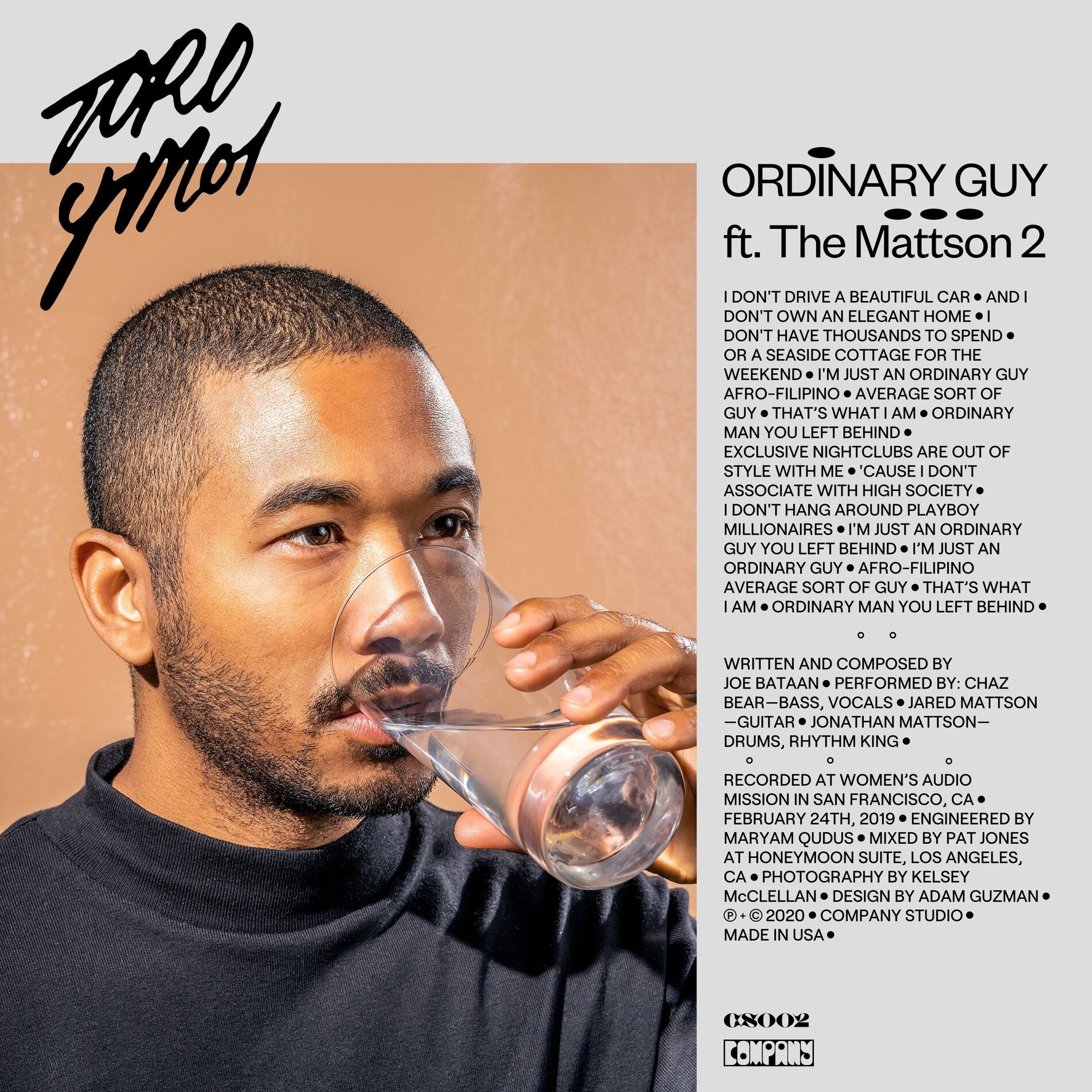Album cover of Ordinary Guy (feat. The Mattson 2)