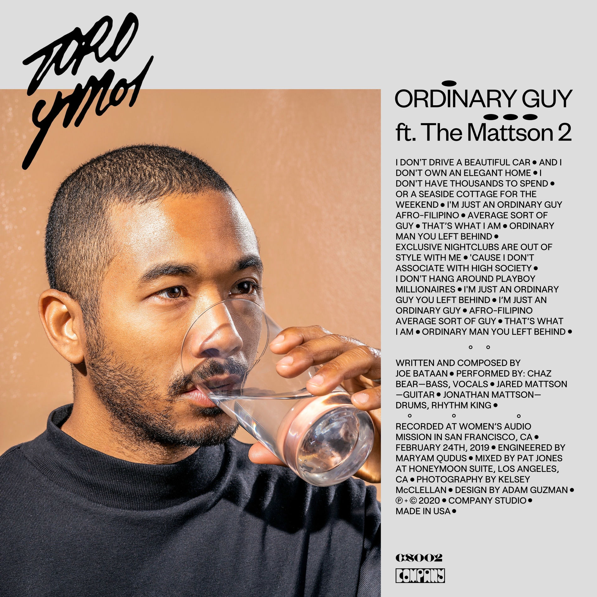 Album cover of Ordinary Guy (feat. The Mattson 2)