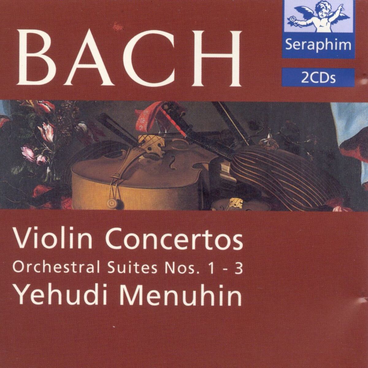 Album cover of Bach: Violin Concertos & Orchestral Suites, Nos. 1 - 3
