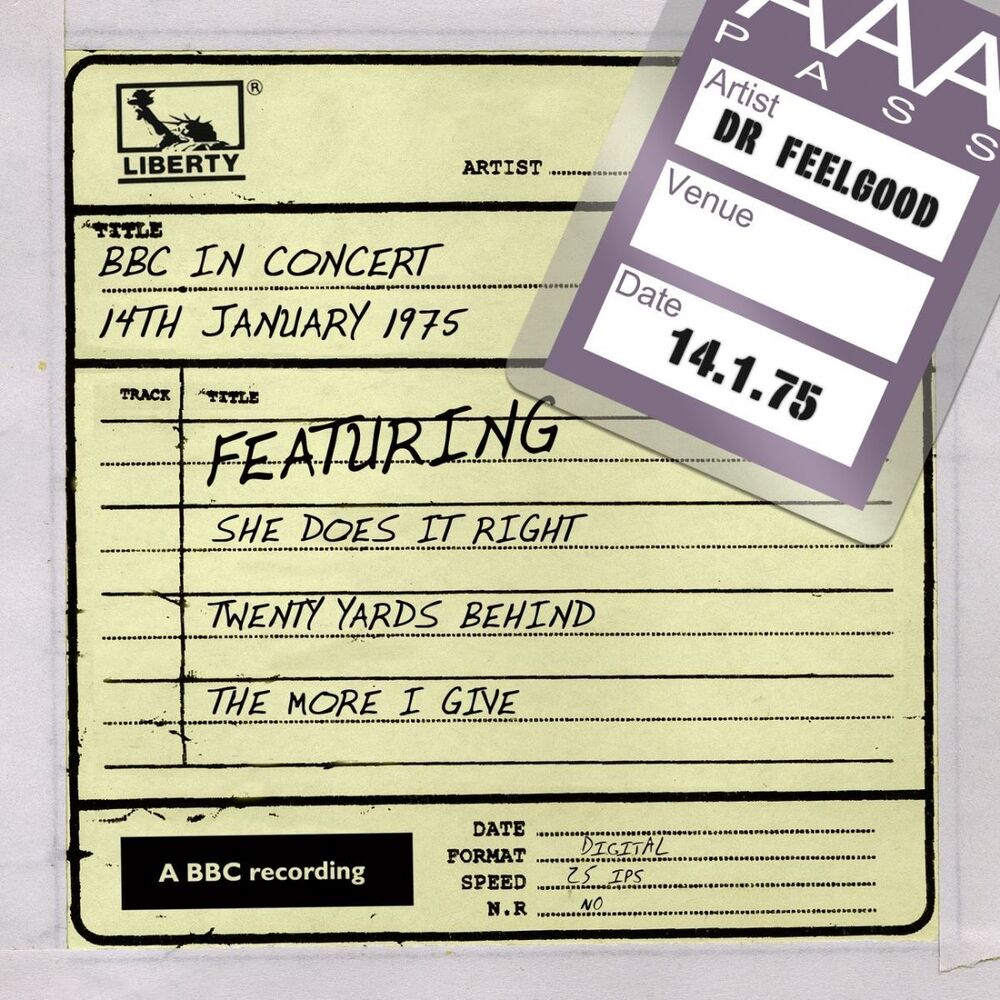 Picture of Dr Feelgood - BBC In Concert (14th January 1975)
