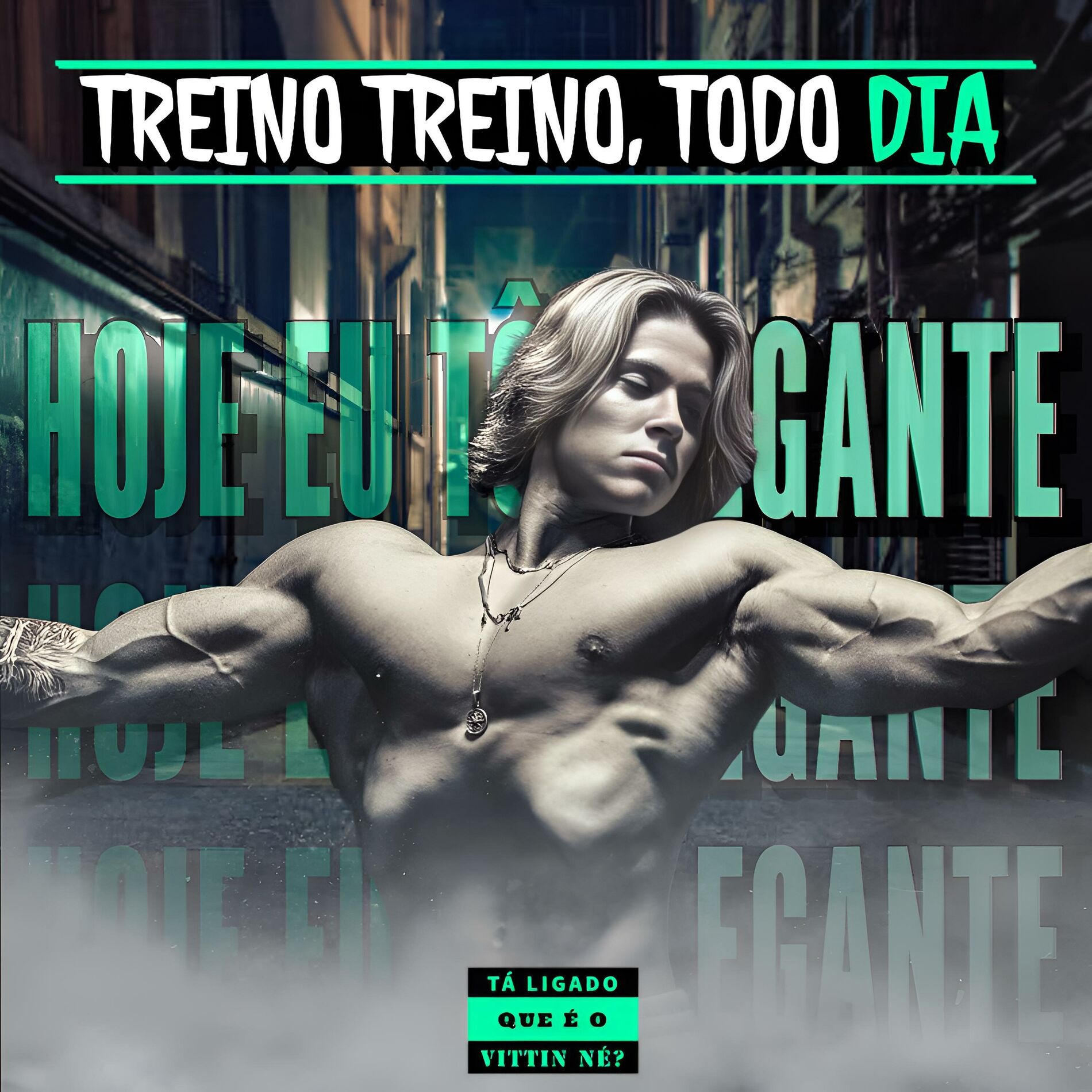 Album cover of Treino Treino, Todo Dia