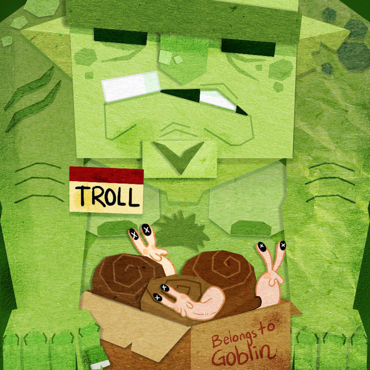 Album cover of Trolls and Goblins